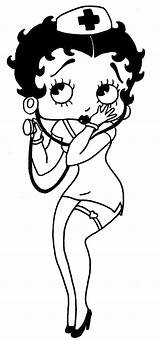 Betty Boop Nurse Coloring Pages Deviantart Do Homework Tattoos Printable Drawing Adult Silhouette Choose Board Cards Laronda Martin Well sketch template