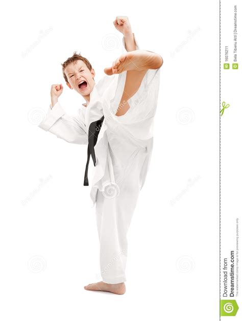 Karate Kick Stock Image Image Of Learn Punch Foot