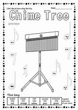 Percussion Instruments sketch template
