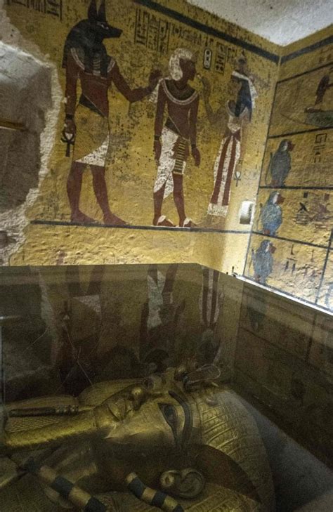 Egypt Says Scan Of King Tut’s Burial Tomb Shows Hidden Rooms
