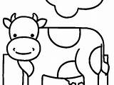 Cow Tulamama sketch template