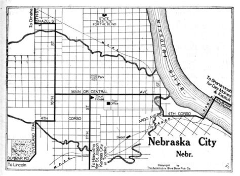 Nebraska Maps Perry Castañeda Map Collection Ut