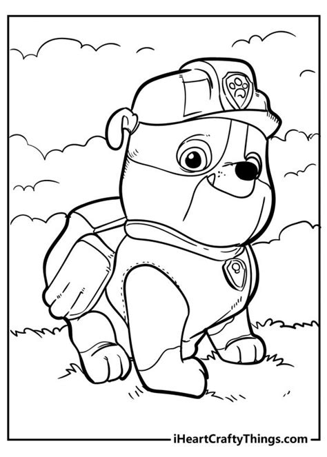 paw patrol coloring pages updated
