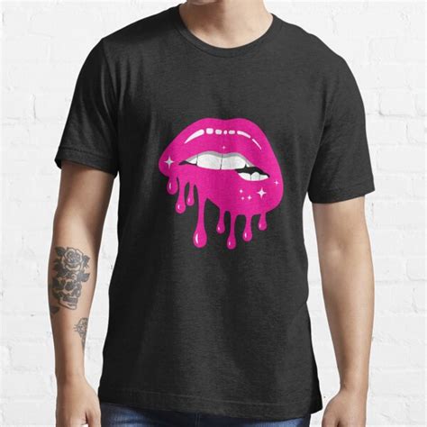 sexy dripping lips t shirt for sale by melanin100 redbubble lips