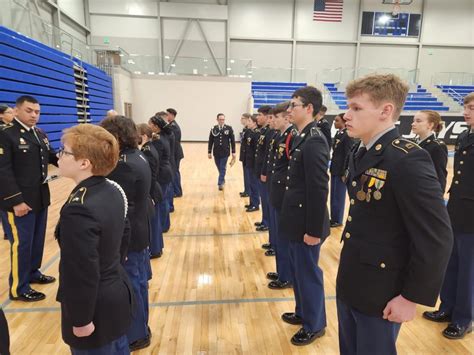Junction City High School Army Jrotc Earns Honor Unit With Distinction