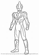 Ultraman Mewarnai Ginga Sketsa Halaman Drawingtutorials101 Lukisan Putih Victory Kumpulan Kartun Ipin Upin sketch template