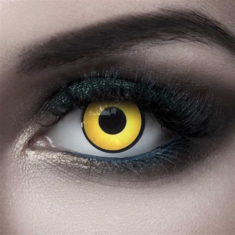 vampfangscom angelic yellow contact lenses