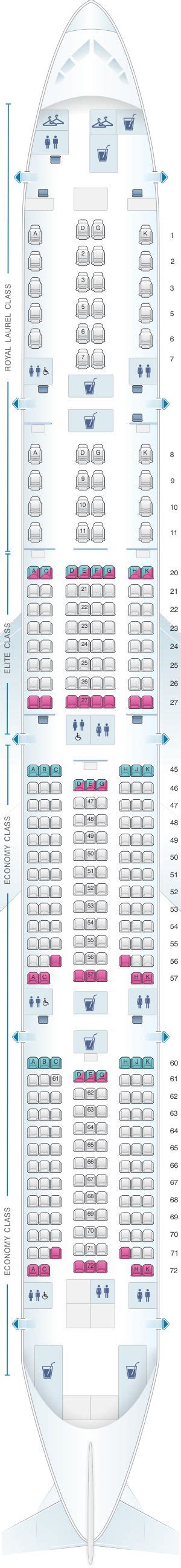 seat map eva air boeing  er pax eva air seating plan