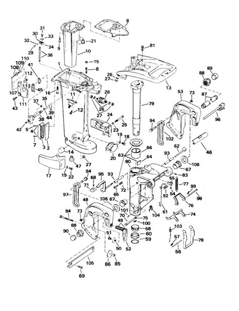 hp yamaha outboard motor parts diagram reviewmotorsco