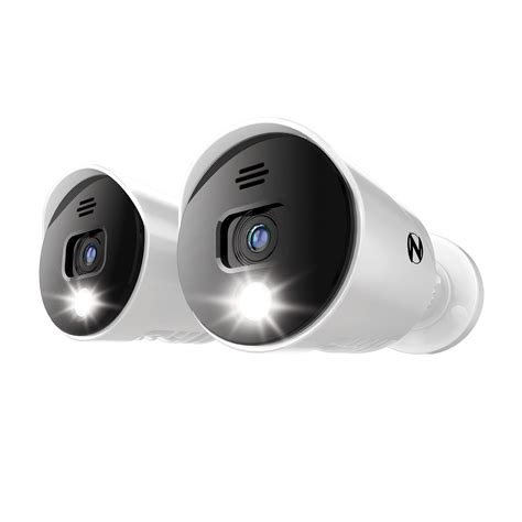 night owl wired add  p hd spotlight camera  preset voice alerts  built  camera