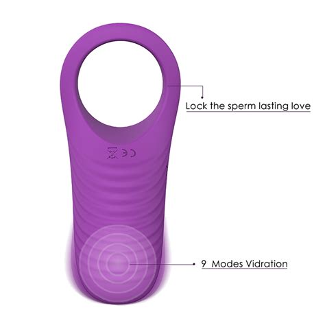 usb recharge vibrating cock ring sex waterproof tongue vibrator
