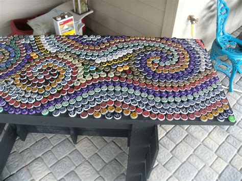 recycle art  bottle caps