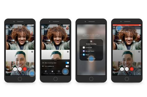 share screen  android  ios  skype pureinfotech