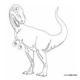 Jurassic Coloring Pages Gallimimus Dinosaurs Tagged Posted Game sketch template
