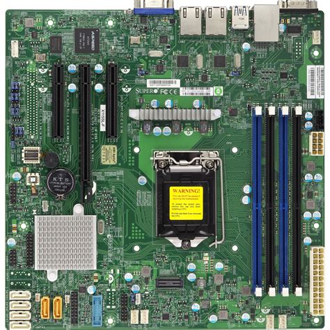 buy supermicro xssl  server motherboard intel chipset socket  lga  micro atx
