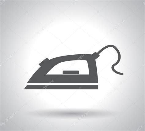 flat iron icon stock vector  samoilik