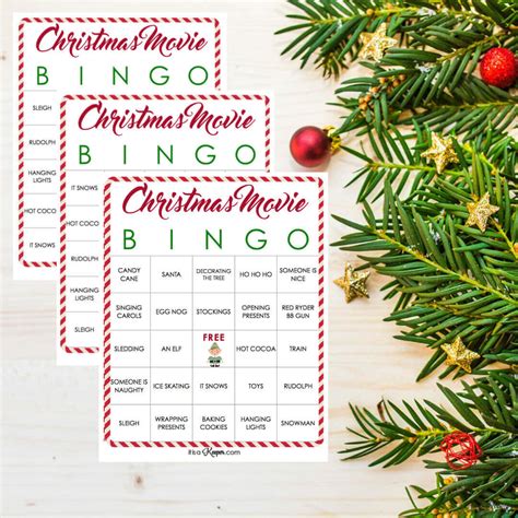 christmas  bingo printable    keeper