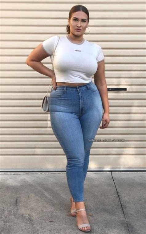 hot plus size curvy girls in tight jeans wow 350