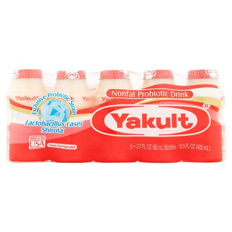 yakult nonfat probiotic drink  fl oz  count walmartcom walmartcom