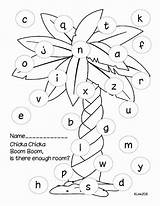 Chicka Alphabet Printables Lembaran Worksheets Prasekolah Ccbb sketch template
