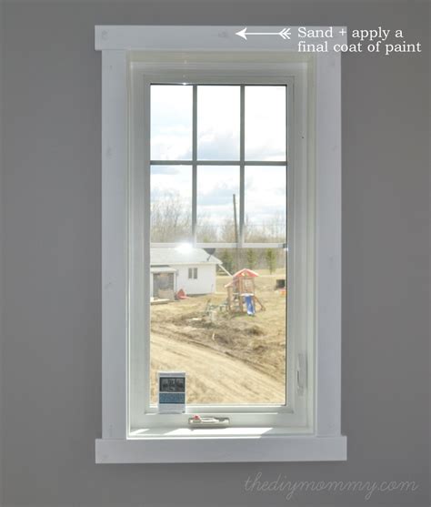 diy simple craftsman trim  diy house  diy mommy interior window trim window trim