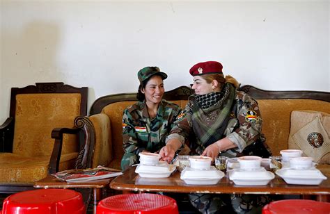 All Female Yazidi Forces Prepare To Do Battle With Isis To