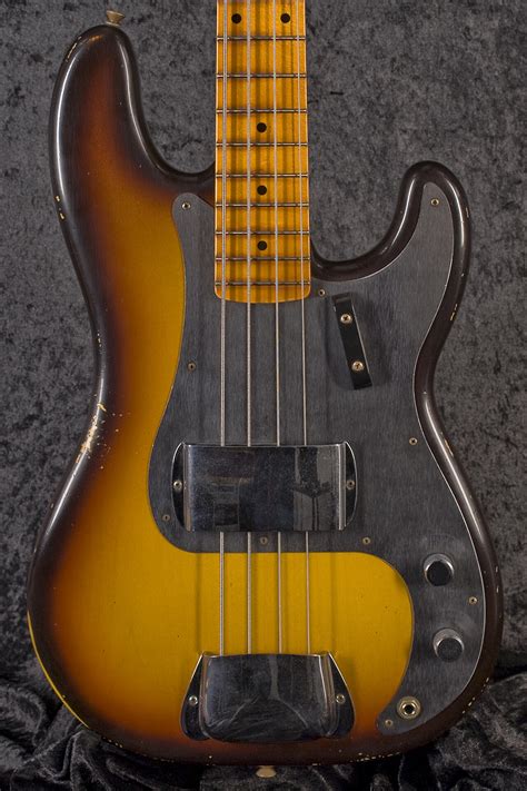 fender custom shop ltd 1958 heavy relic precision bass guitar gallery