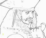 Jack Sparrow Coloring Pages Funny Divyajanani Smile Printable Template sketch template