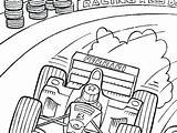 Coloring Pages Dale Jr Earnhardt Getcolorings Nascar sketch template