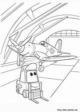 Aviones sketch template