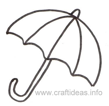 craft patterns  templates umbrella template