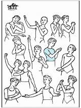 Ballet Coloring Postures Posture Pages sketch template