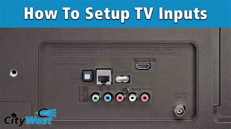 setup  tv inputs digital tv youtube