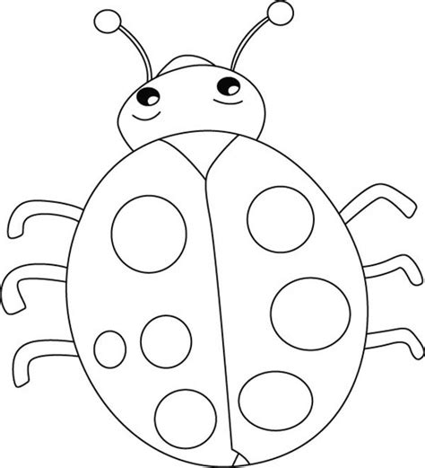 lovely lady bug coloring page color luna