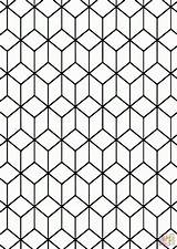 Tessellation Geometric Tessellations sketch template