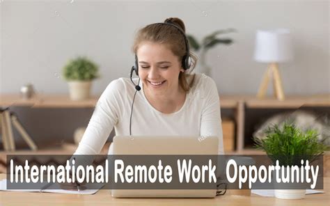 international remote job opportunity remote jobs job opportunities find  job
