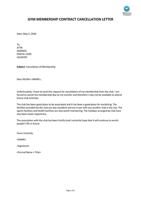 contract cancellation letter template business mamiihondenkorg