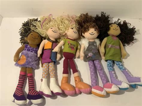 Lot Of 5 Groovy Girls 2003 Bindi Venessa Darci Gwen Angelique