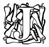 Coloring Pages Jalopeno Alphabet Letter Template Jalapeno sketch template