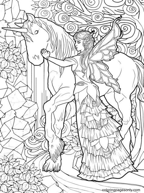 fairy mermaid unicorn coloring pages super duper coloring  xxx hot girl