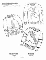 Tlingit Devilfish sketch template