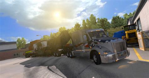 official realistic graphics mod   american truck simulator