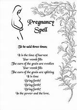 Fertility Spell Pregnancy Spells Witchcraft Chant Wicca Wiccan Magick Money Babytips Infertility sketch template
