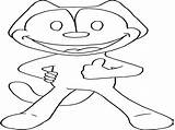 Felix Cat Coloring Pages Getcolorings sketch template