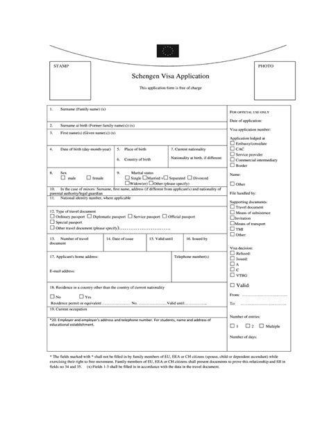 netherlands visa application form  fill  printable fillable blank pdffiller