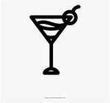 Martini Coloring Clipartkey sketch template