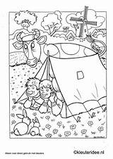 Vakantie Kleurplaten Kleuteridee Coloriage Horsthuis Coloriages Dessins Downloaden Bord Kleurboeken Kleine Sitik Oren Rodo Buntute sketch template