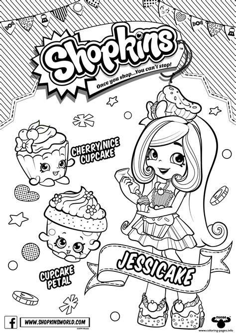 jessicake shopkins shoppies coloring page printable