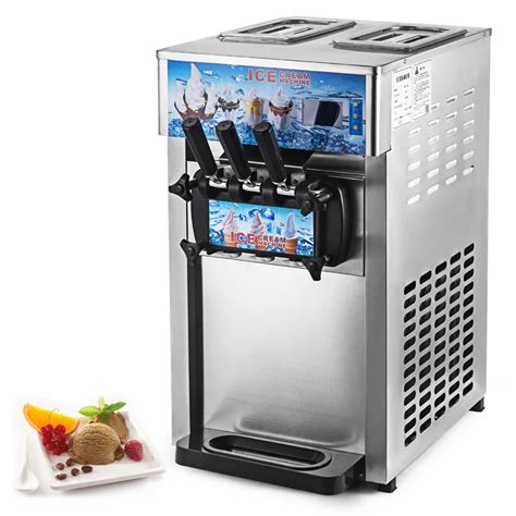 Summer Ice Cream Machine Commercial 1200w Soft Serve Ice Cream Machine