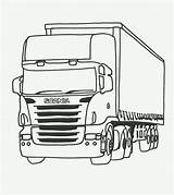 Camiones Camion Caminhoes Infantil Scania Medios Fichas Compro Cabezas Remolques Transporte Caminhão Kleurplaten Dibujosde Maestra Coloringcity sketch template